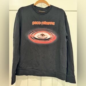 Paco Rabanne Black Sweatshirt